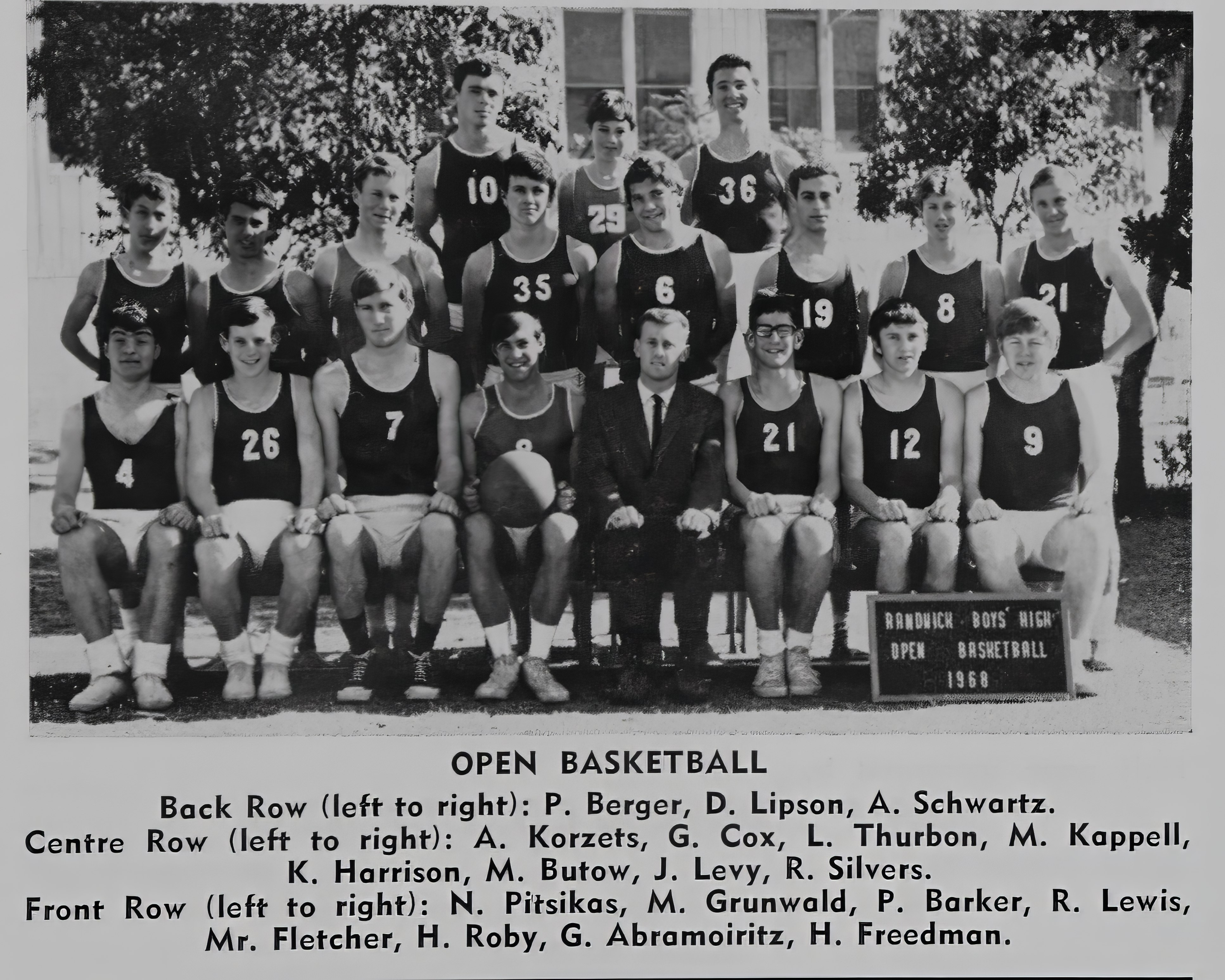 1968 Open Basketball