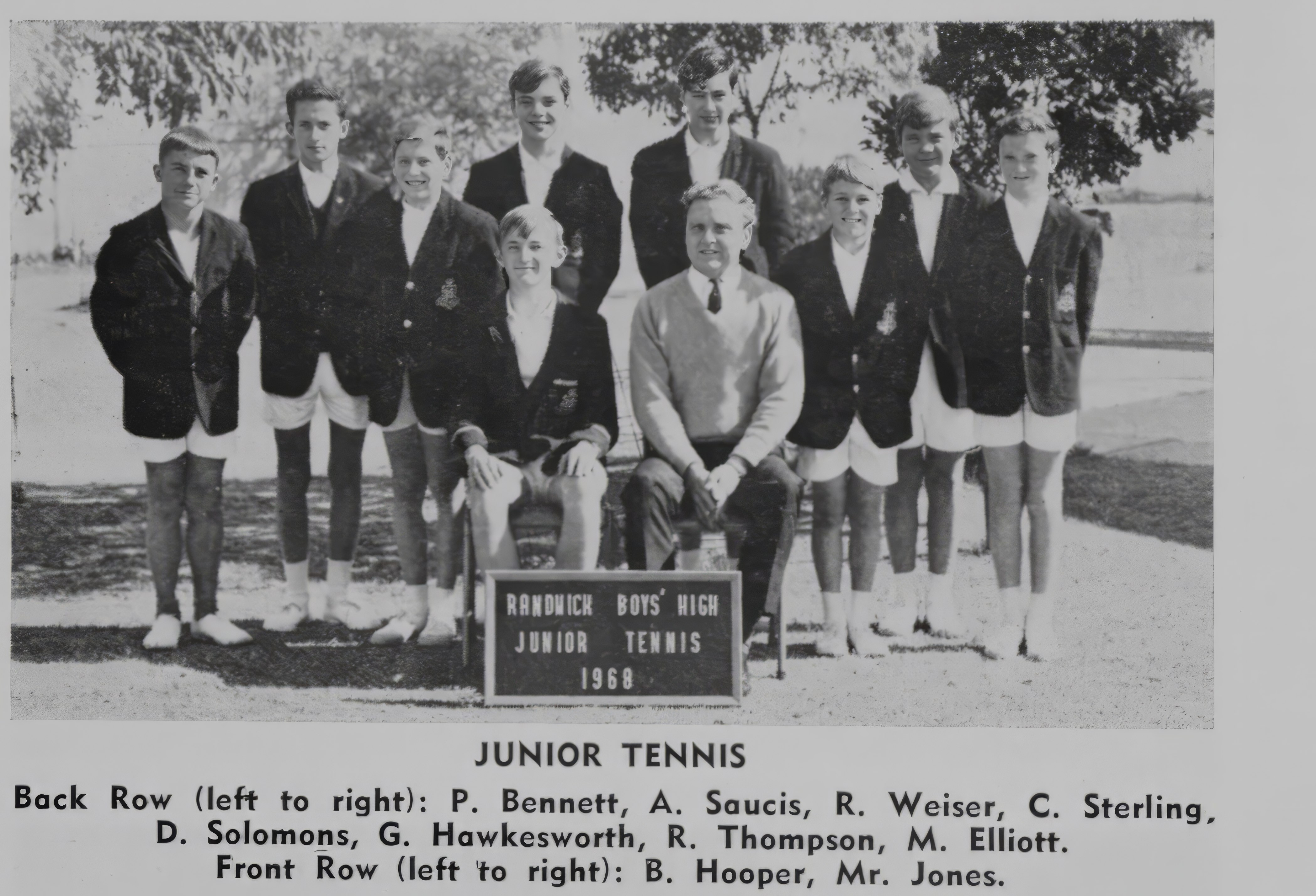 1968 Junior Tennis